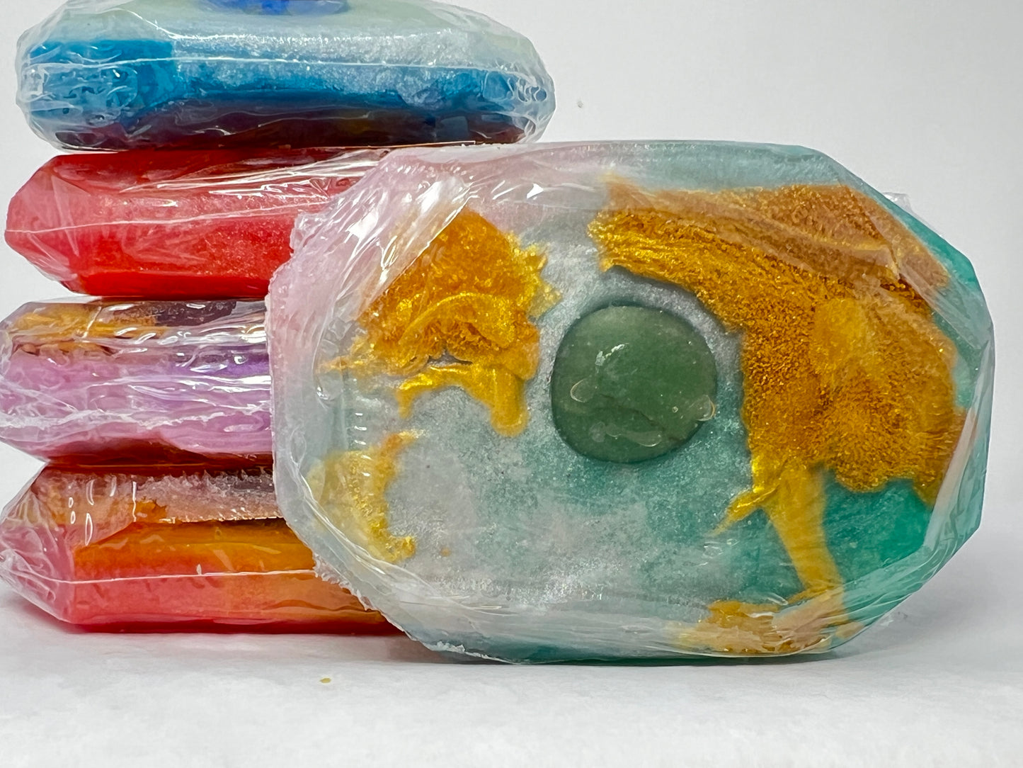 Adventurine Crystal Soap