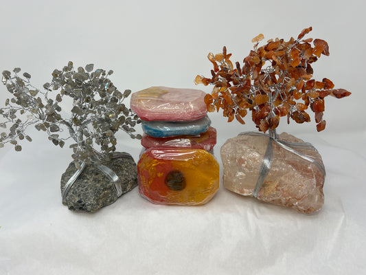 Tiger Eye Crystal Soap