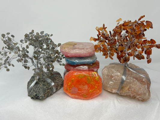 Citrine Crystal Soap