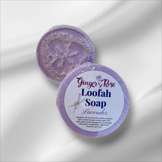 Lavender Loofah Soap