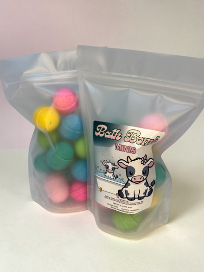 Mini Bath Bomb Themed Bags