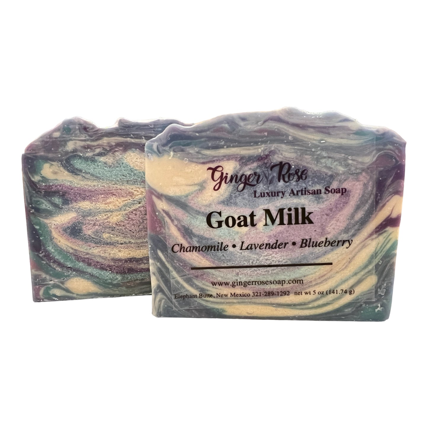 Soap - Goat Milk scented with Chamomile, Lavender and Blueberry