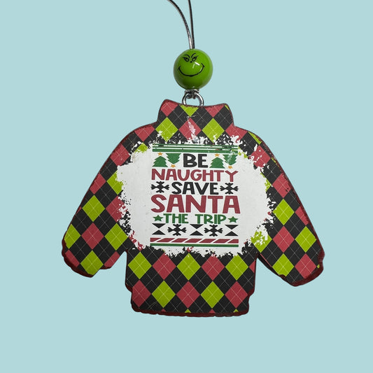 Ugly Sweater Sweater Freshie