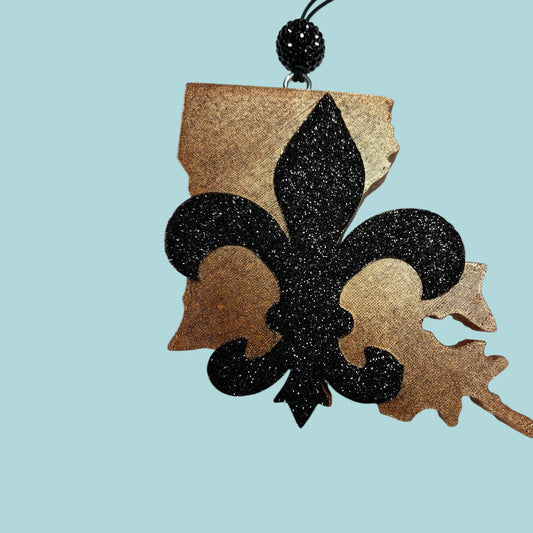 Fleur De-Lis Louisiana Freshie