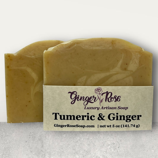 Tumeric & Ginger Handcrafted Soap